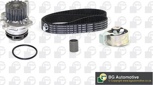 BGA TB0150CPK-1 - Ūdenssūknis + Zobsiksnas komplekts www.autospares.lv