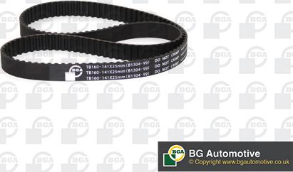 BGA TB0160 - Зубчатый ремень ГРМ www.autospares.lv