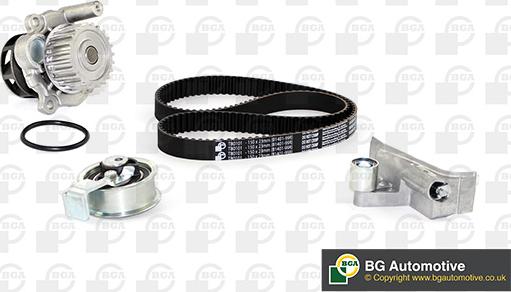 BGA TB0102CPK - Водяной насос + комплект зубчатого ремня ГРМ www.autospares.lv