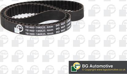 BGA TB1460 - Зубчатый ремень ГРМ www.autospares.lv