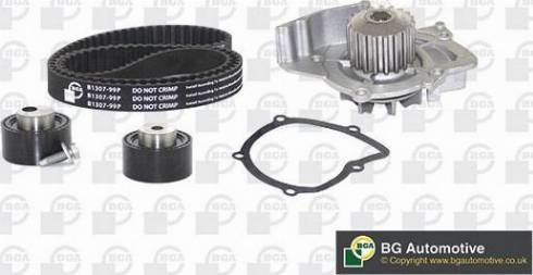 BGA TB1408CPK - Водяной насос + комплект зубчатого ремня ГРМ www.autospares.lv