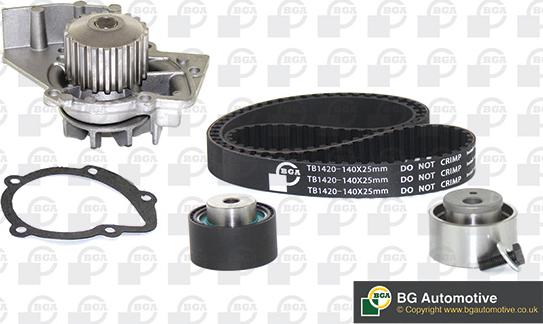 BGA TB1420CPK-1 - Ūdenssūknis + Zobsiksnas komplekts www.autospares.lv