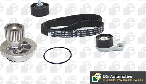 BGA TB1600CPK - Water Pump & Timing Belt Set www.autospares.lv