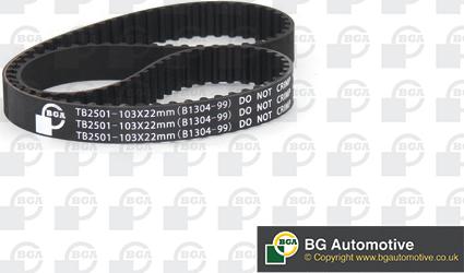 BGA TB2501 - Zobsiksna www.autospares.lv