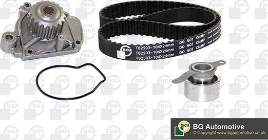 BGA TB2503CPK-1 - Ūdenssūknis + Zobsiksnas komplekts www.autospares.lv