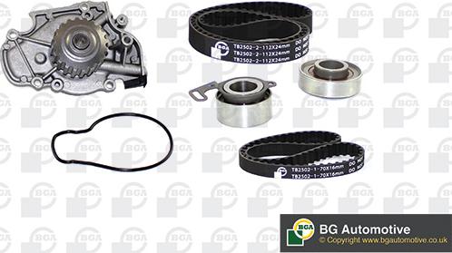 BGA TB2502CPK - Ūdenssūknis + Zobsiksnas komplekts www.autospares.lv