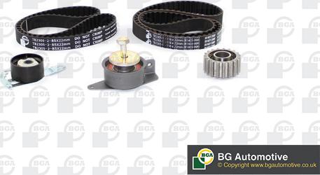 BGA TB2305K - Timing Belt Set www.autospares.lv