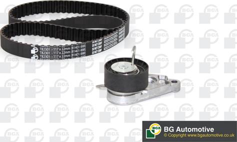 BGA TB2302K - Комплект зубчатого ремня ГРМ www.autospares.lv