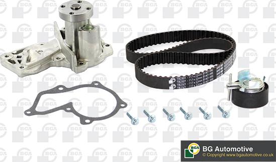 BGA TB2315CPK - Водяной насос + комплект зубчатого ремня ГРМ www.autospares.lv