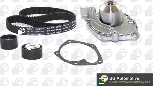 BGA TB7304CPK - Water Pump & Timing Belt Set www.autospares.lv