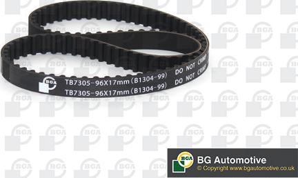 BGA TB7305 - Timing Belt www.autospares.lv