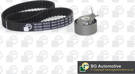 BGA TB7300K - Timing Belt Set www.autospares.lv