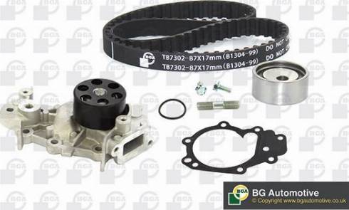 BGA TB7302CPK-1 - Water Pump & Timing Belt Set www.autospares.lv