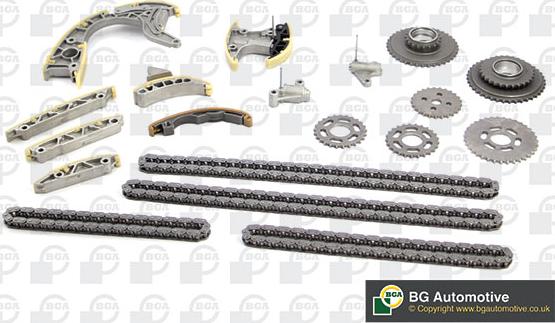 BGA TC0191FK - Sadales vārpstas piedziņas ķēdes komplekts www.autospares.lv