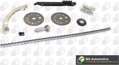 BGA TC0250FK - Sadales vārpstas piedziņas ķēdes komplekts www.autospares.lv