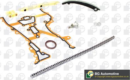 BGA TC0235K - Комплект цепи привода распредвала www.autospares.lv