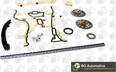 BGA TC0238FK - Sadales vārpstas piedziņas ķēdes komplekts www.autospares.lv