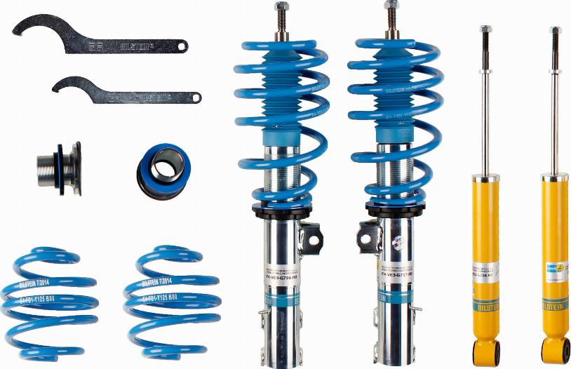 Bilstein 47-167254 - Balstiekārtas komplekts, Atsperes / Amortizatori www.autospares.lv