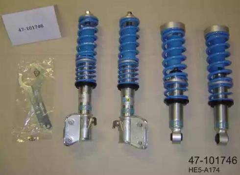 Bilstein 47-101746 - Balstiekārtas komplekts, Atsperes / Amortizatori www.autospares.lv