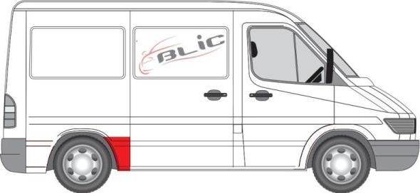 BLIC 6504-03-3546564K - Iekšējā spārna daļa www.autospares.lv