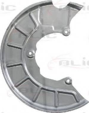 BLIC 6508-03-9545378P - Dubļu sargs, Bremžu disks www.autospares.lv