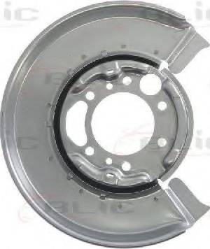 BLIC 6508-03-3546878P - Dubļu sargs, Bremžu disks www.autospares.lv