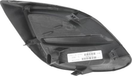 BLIC 6502-07-3421923P - Ventilatora reste, Bampers www.autospares.lv