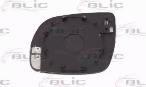 BLIC 6102-02-1232199P - Spoguļstikls, Ārējais atpakaļskata spogulis www.autospares.lv