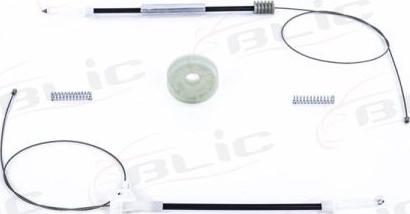 BLIC 6205-22-009806P - Remkomplekts, Stikla pacēlājs www.autospares.lv