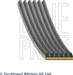 Blue Print AD06A1822 - V-Ribbed Belt www.autospares.lv