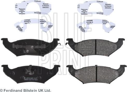 Blue Print ADA104235 - Bremžu uzliku kompl., Disku bremzes autospares.lv