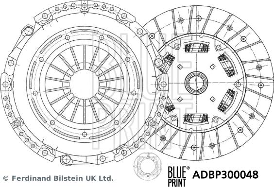 Blue Print ADBP300048 - Sajūga komplekts autospares.lv