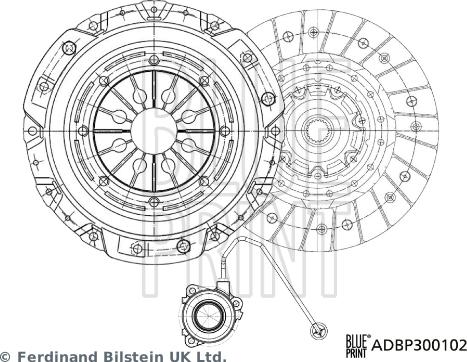 Blue Print ADBP300102 - Sajūga komplekts www.autospares.lv