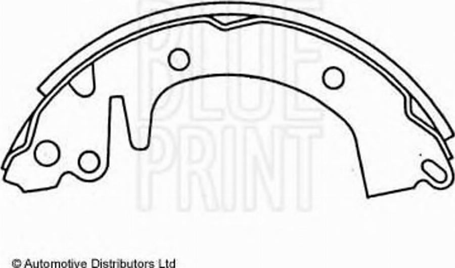 Blue Print ADC44102 - Bremžu loku komplekts www.autospares.lv