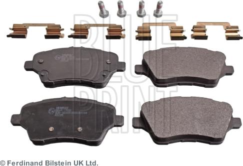 Blue Print ADF124207 - Bremžu uzliku kompl., Disku bremzes autospares.lv