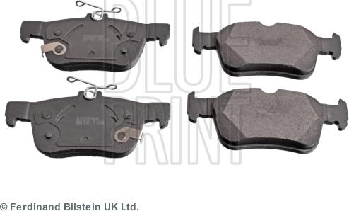 Blue Print ADF124210 - Brake Pad Set, disc brake www.autospares.lv