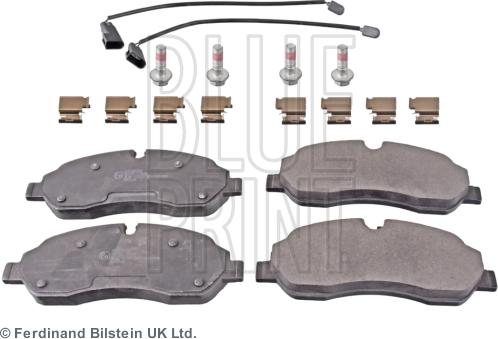 Blue Print ADF124211 - Bremžu uzliku kompl., Disku bremzes autospares.lv