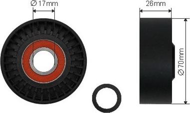 Blue Print ADG096510 - Parazīt / Vadrullītis, Ķīļrievu siksna autospares.lv