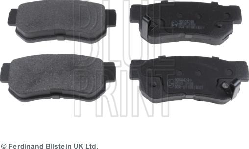 Blue Print ADG04249 - Brake Pad Set, disc brake www.autospares.lv