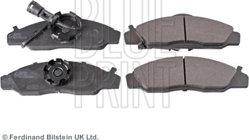 Blue Print ADG04241 - Brake Pad Set, disc brake www.autospares.lv