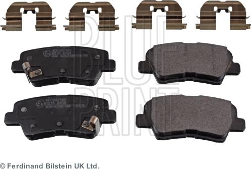 Blue Print ADG042165 - Brake Pad Set, disc brake www.autospares.lv