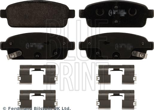 Blue Print ADG042123 - Brake Pad Set, disc brake www.autospares.lv