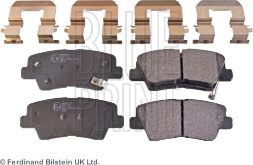 Blue Print ADG042127 - Brake Pad Set, disc brake www.autospares.lv