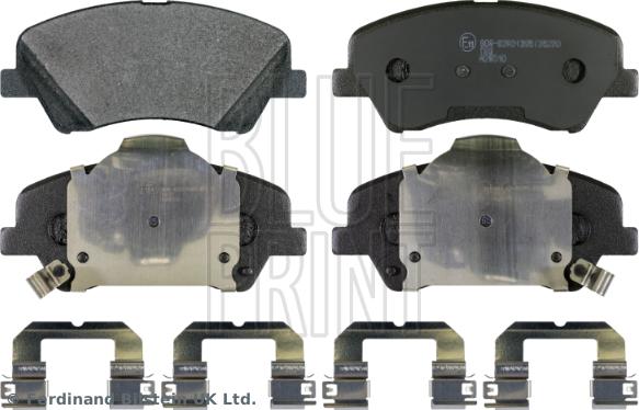 Blue Print ADG042175 - Brake Pad Set, disc brake www.autospares.lv