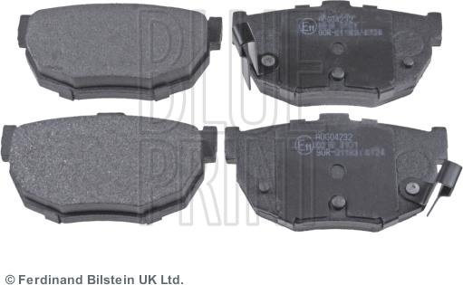 Blue Print ADG04232 - Brake Pad Set, disc brake www.autospares.lv