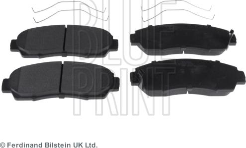 Blue Print ADH24291 - Тормозные колодки, дисковые, комплект www.autospares.lv