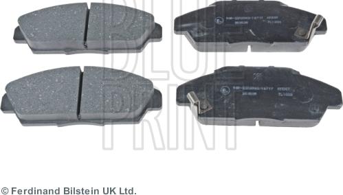 Blue Print ADH24242 - Brake Pad Set, disc brake www.autospares.lv