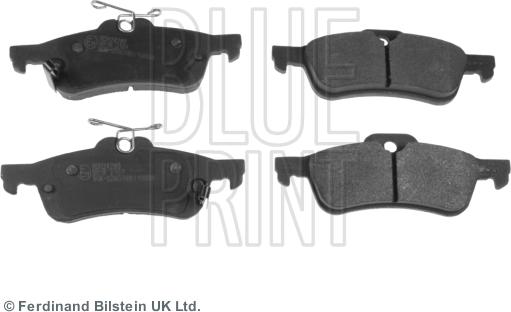 Blue Print ADH24289 - Brake Pad Set, disc brake www.autospares.lv