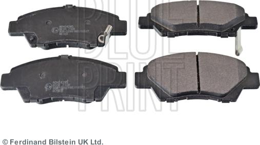 Blue Print ADH24285 - Brake Pad Set, disc brake www.autospares.lv