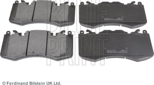 Blue Print ADJ134209 - Brake Pad Set, disc brake www.autospares.lv